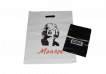 Пакет с логотипом с вырубной ручкой